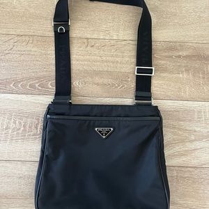 Prada Re-Nylon and Saffiano shoulder bag